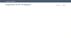 Desktop Screenshot of acupunctureivf.org